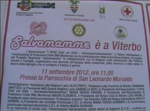 Salvamamme a Viterbo – 12 settembre 2012