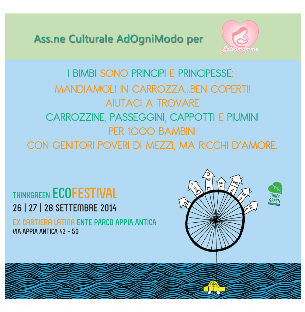 Locandina ecofestival AOM per SLV