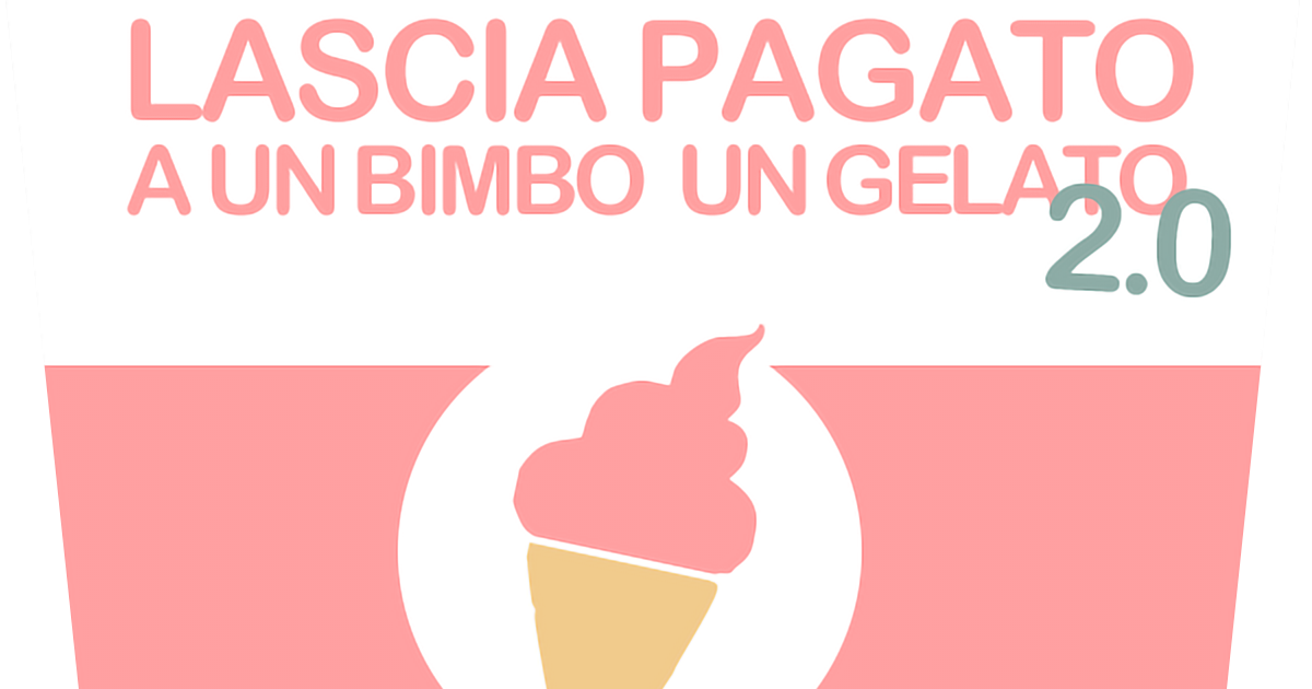 Gelato sospeso 2.0 – La seconda estate della rivoluzione del gelato!